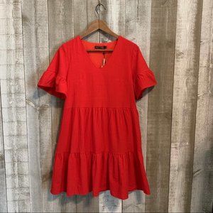 {FancyInn} NWT Red Tunic Dress